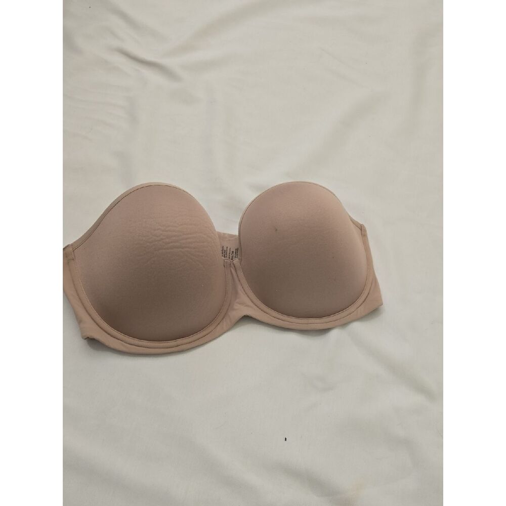 ThirdLove Beige Strapless Smooth Bandeau Bra 38E